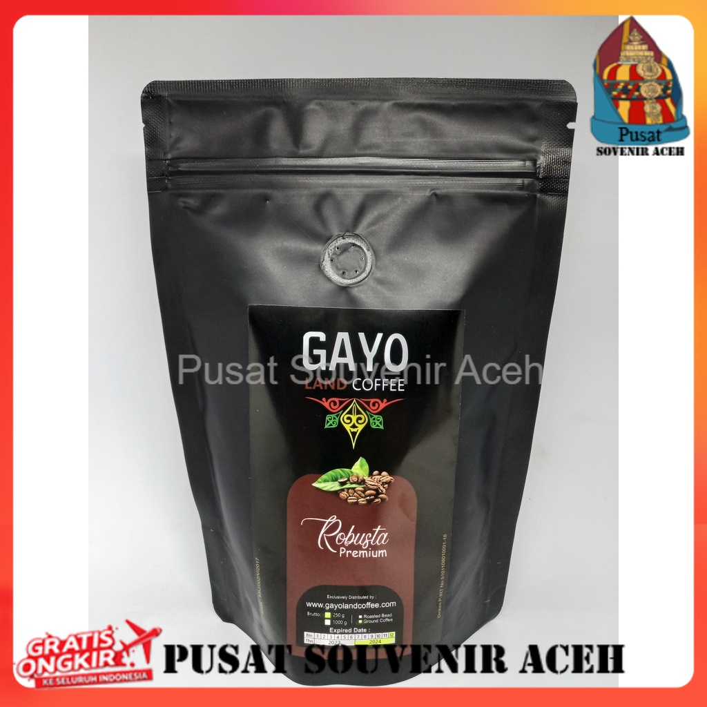 

Kopi Robusta Premium Aceh Gayo 500 Gr