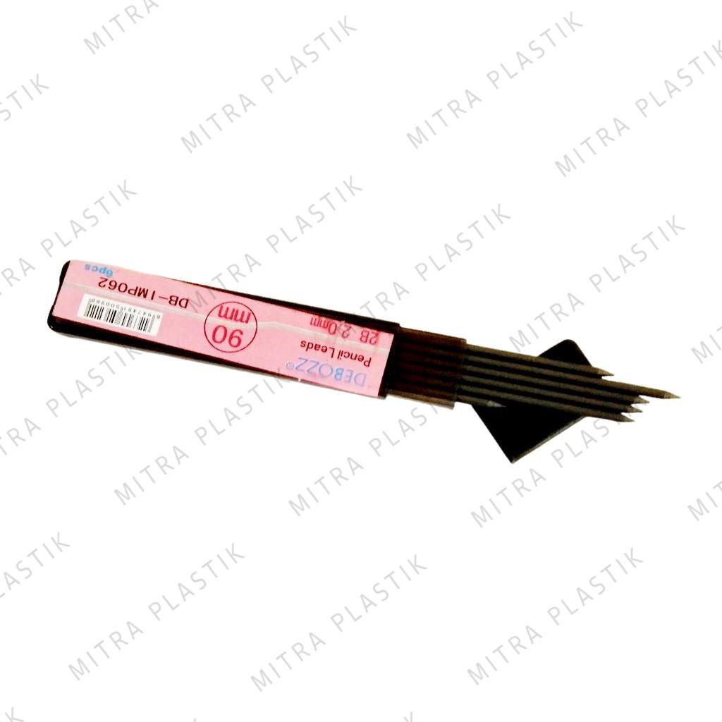 

Debozz 2.0mm Isi Pensil Mekanik 2B Mechanical Pencil Leads 2mm