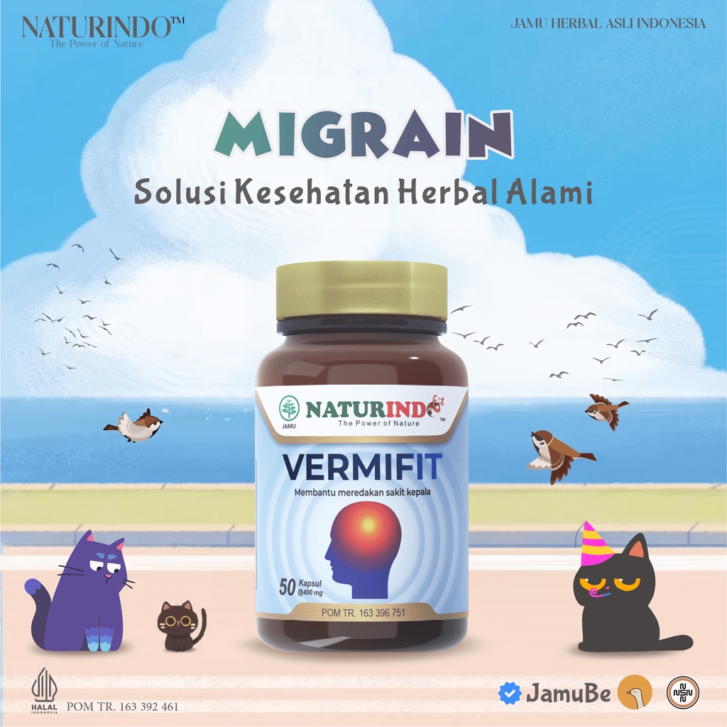 

Obat Herbal Vertigo Ampuh Obat Sakit Kepala Menahun Migrain Pusing Migren Alami Vermifit Naturindo