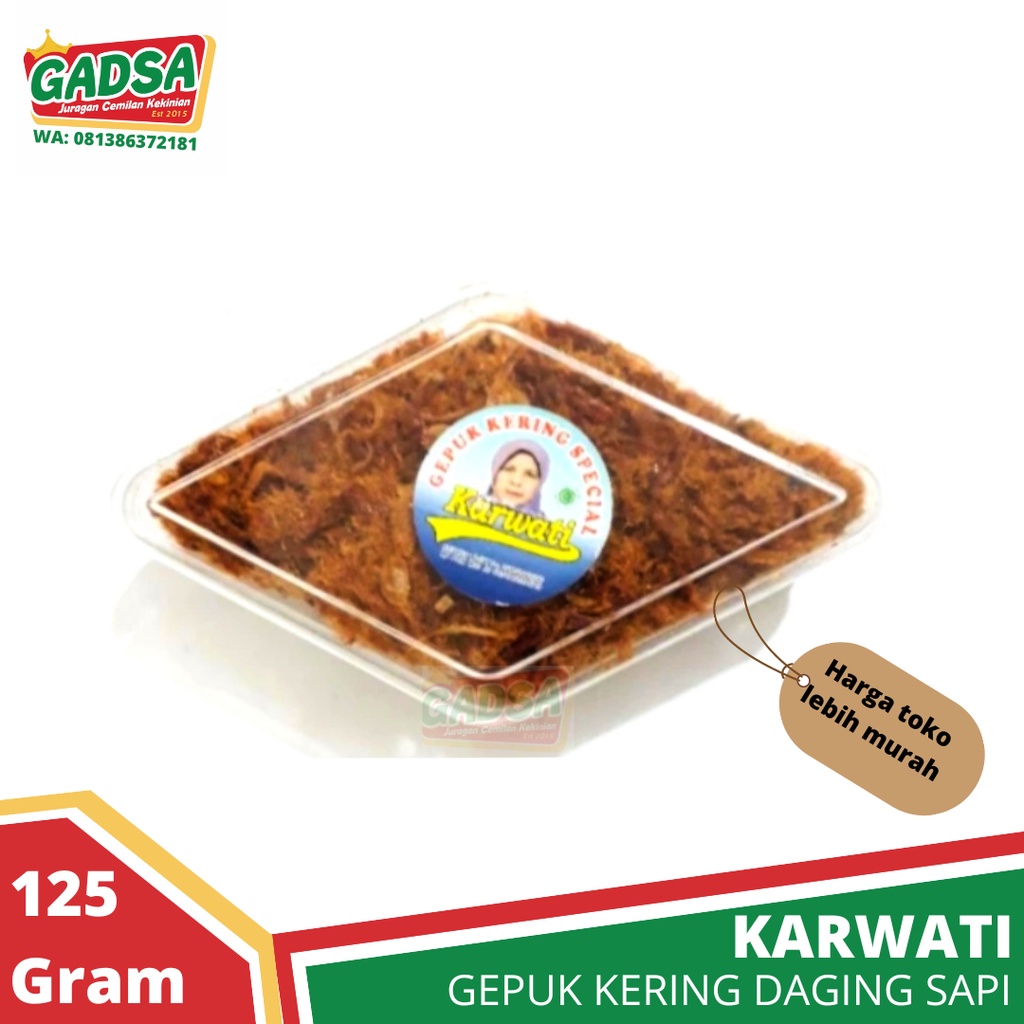 

Gepuk Daging Kering Karwati