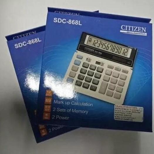 

Kalkulator citizen 868L