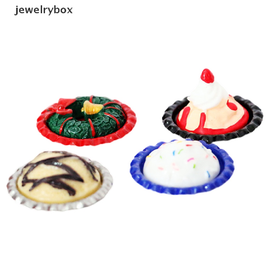 [jewelrybox] Miniatur Rumah Boneka Model Kue Rumah Boneka Kue Natal Rumah Boneka Mainan Makanan Butik