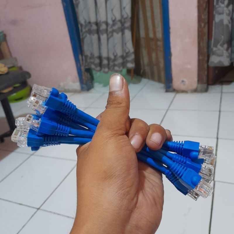 LAN SERVER PANJANG 10 CM / 20 CM / 30 CM COMSCOPE BLUESET A