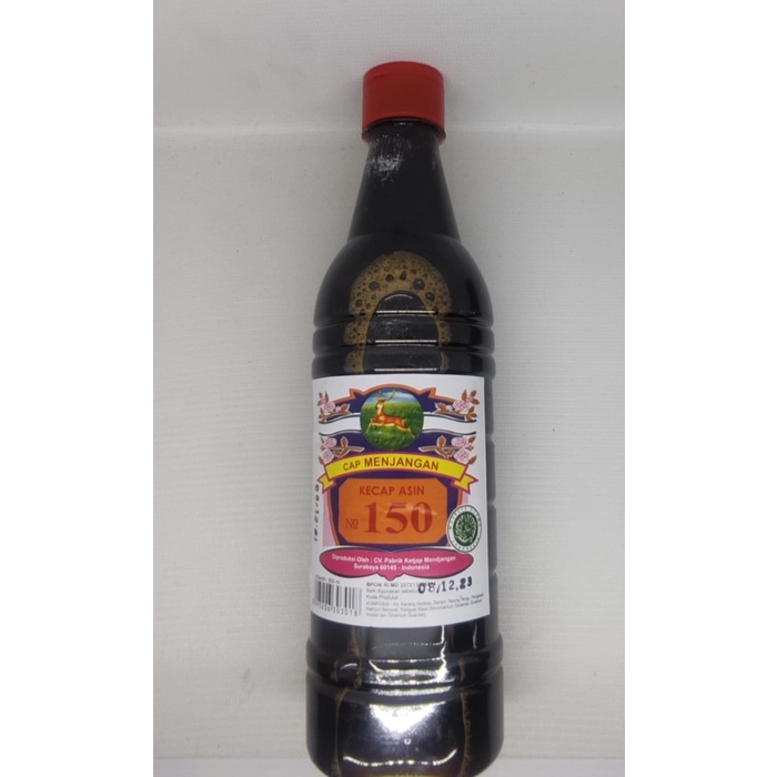 

[Ready Stock]- Kecap Asin Menjangan no. 150 @ 600ml / Kecap untuk Bakmi