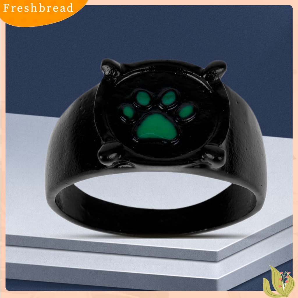 &lt; Freshbread &gt; Cincin Unisex Cosplay Anime Cats Dog Anime Paw Ring Aksesori Fashion Untuk Hadiah