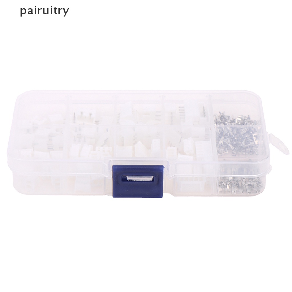 Prt 230pcs/box XH 2.54 2p 3p 4p 5pin 2.54mm Pitch Terminal Kit Konektor JST PRT