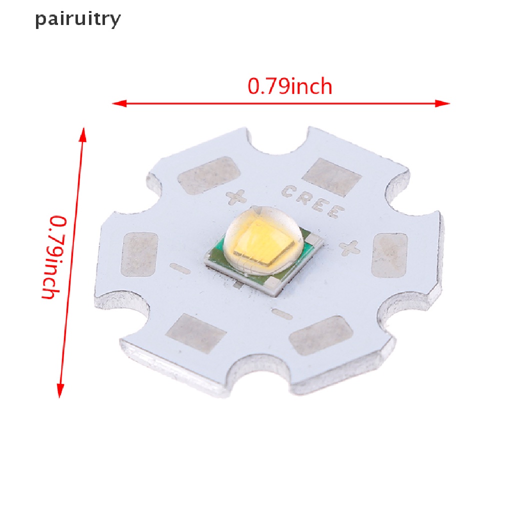 Prt CREE XML2 XM-L2 10W Putih Merah Hijau Biru Kuning chip LED Daya Tinggi+PCB 16/20mm PRT