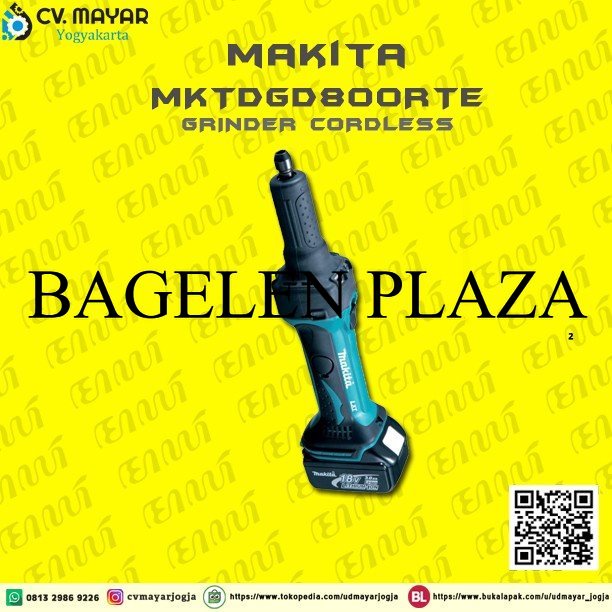 Diobral MAKITA DGD800RTE GRINDER CORDLESS