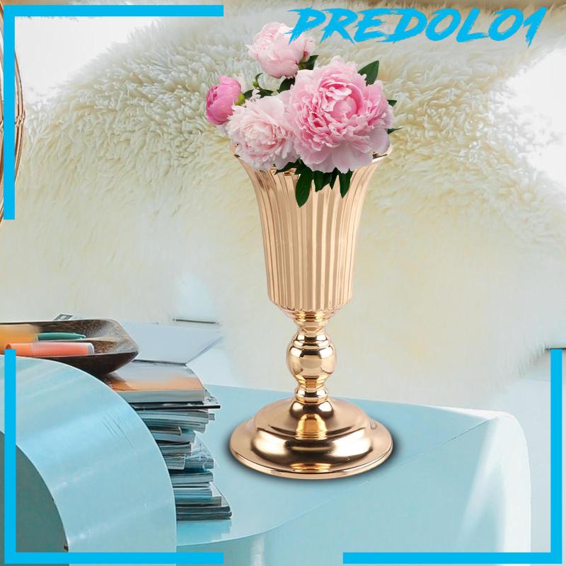 [Predolo1] Holder Vas Bunga Meja Centerpiece Pernikahan Bahan Metal Untuk Pesta Rumah Resepsi