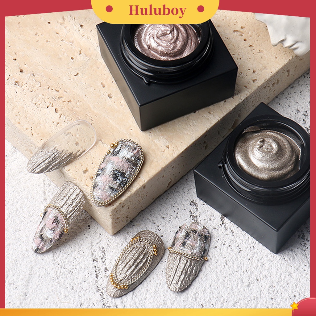 {In Stock} 5g Nail Gypsum Gel Warna Vibrant Anti Jatuh DIY Nail Art Manicure Carving Gel Untuk Anak Perempuan