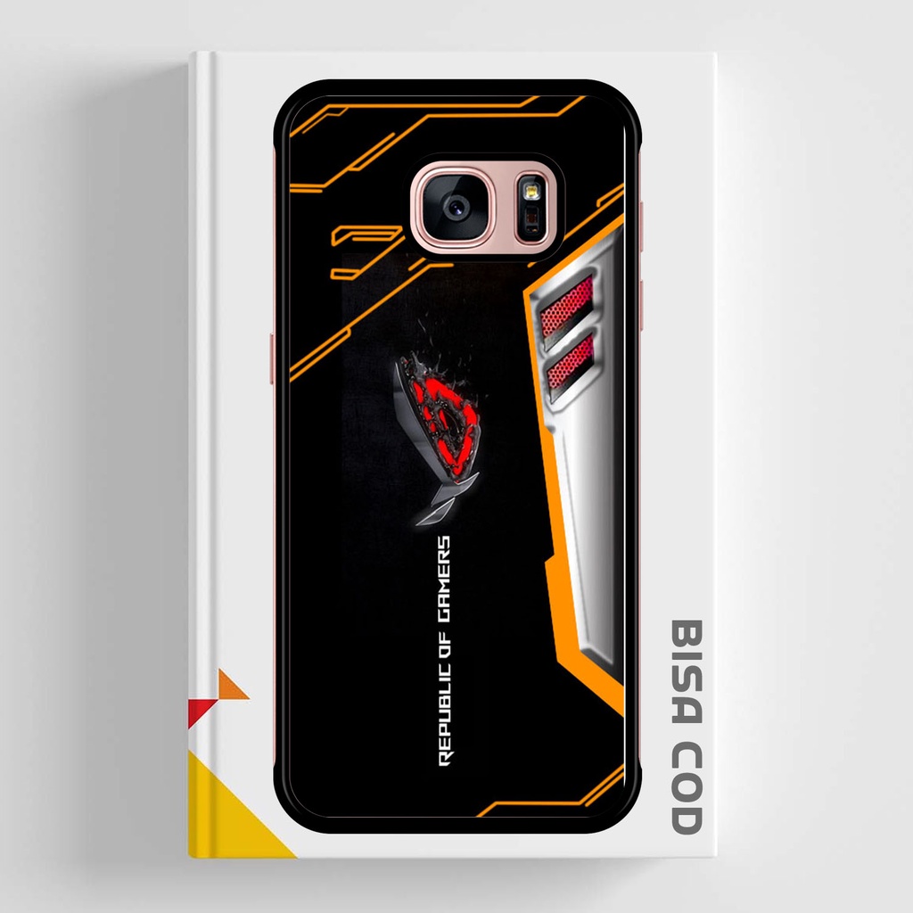 Case Hp Samsung S7 Edge Motif Kartun Aesthetic Lucu Terbaru Bahan Hardcase Premium Mewah Pelindung K