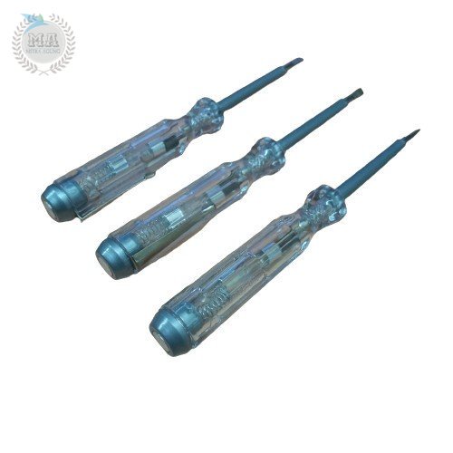 Obeng Tespen / Obeng Test Pen JUNIOR Screwdriver Tespen AC 100-500 Volt OLS ELECTRIC TESPEN BIRU/ELECTRIC TESPEN/OBENG TESPEN AC/OBENG TASPEN LISTRIK [COD]