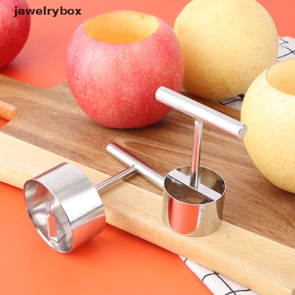 [jewelrybox] Stainless Steel Core Besar Penarik Penggali Lubang Inti Buah Penghilang Dapur Gadget Butik