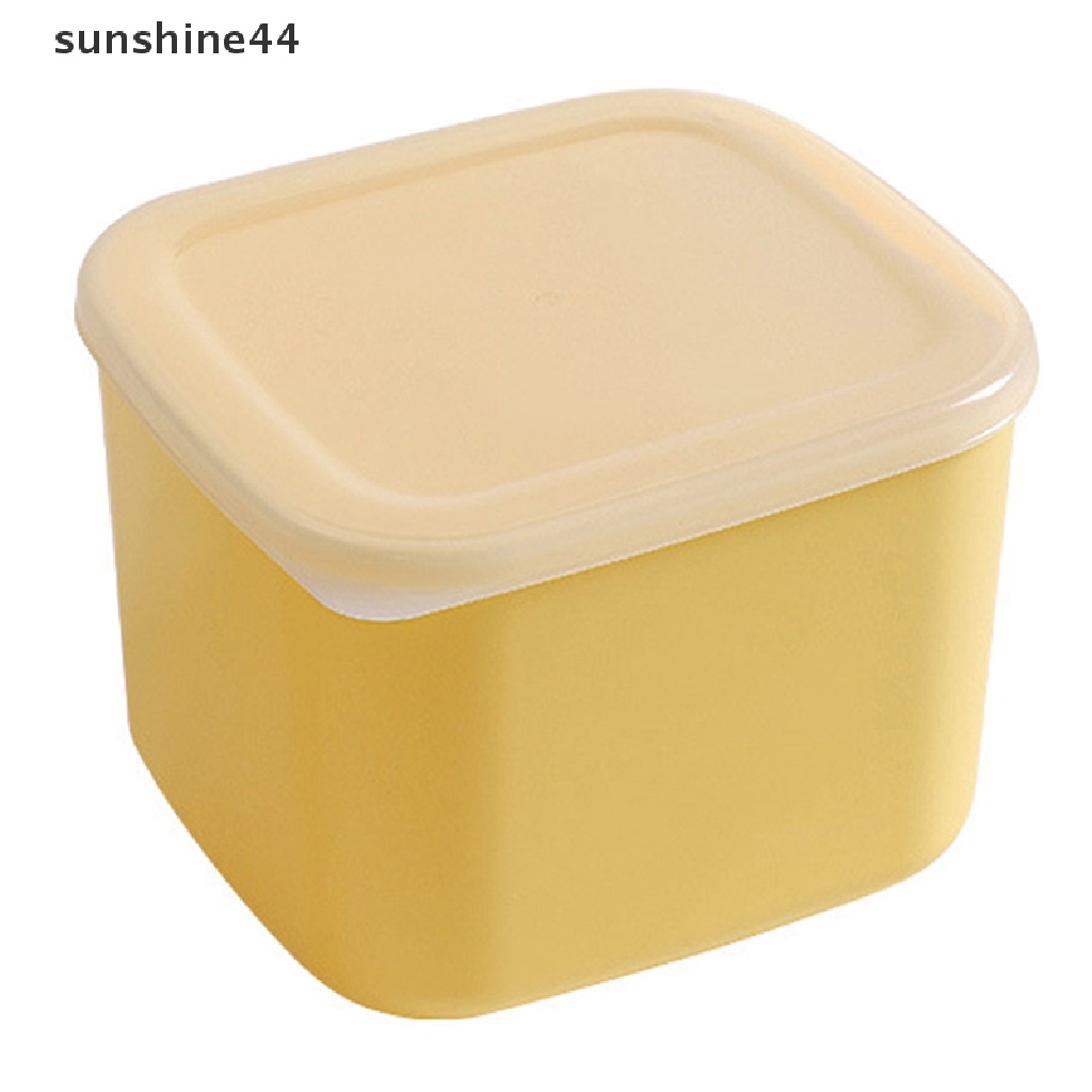 Sunshine Butter Cheese Kotak Penyimpanan Portable Buah Sayur Fresh-keeping Organizer Box ID