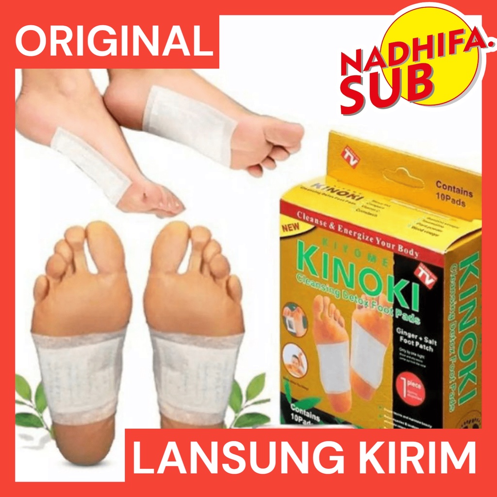 KINOKI GOLD KOYO KAKI DETOX / ISI 10 PCS PER BOX / KOYO KAKI GINGER PLUS SALT ORIGINAL / FOOT PADS