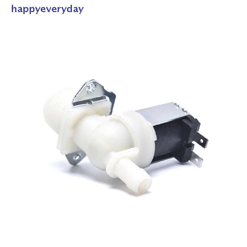[happy] Dc12v 24V AC220V Katup Pembuangan Air Plastik Solenoid Masuk Air Listrik [ID]