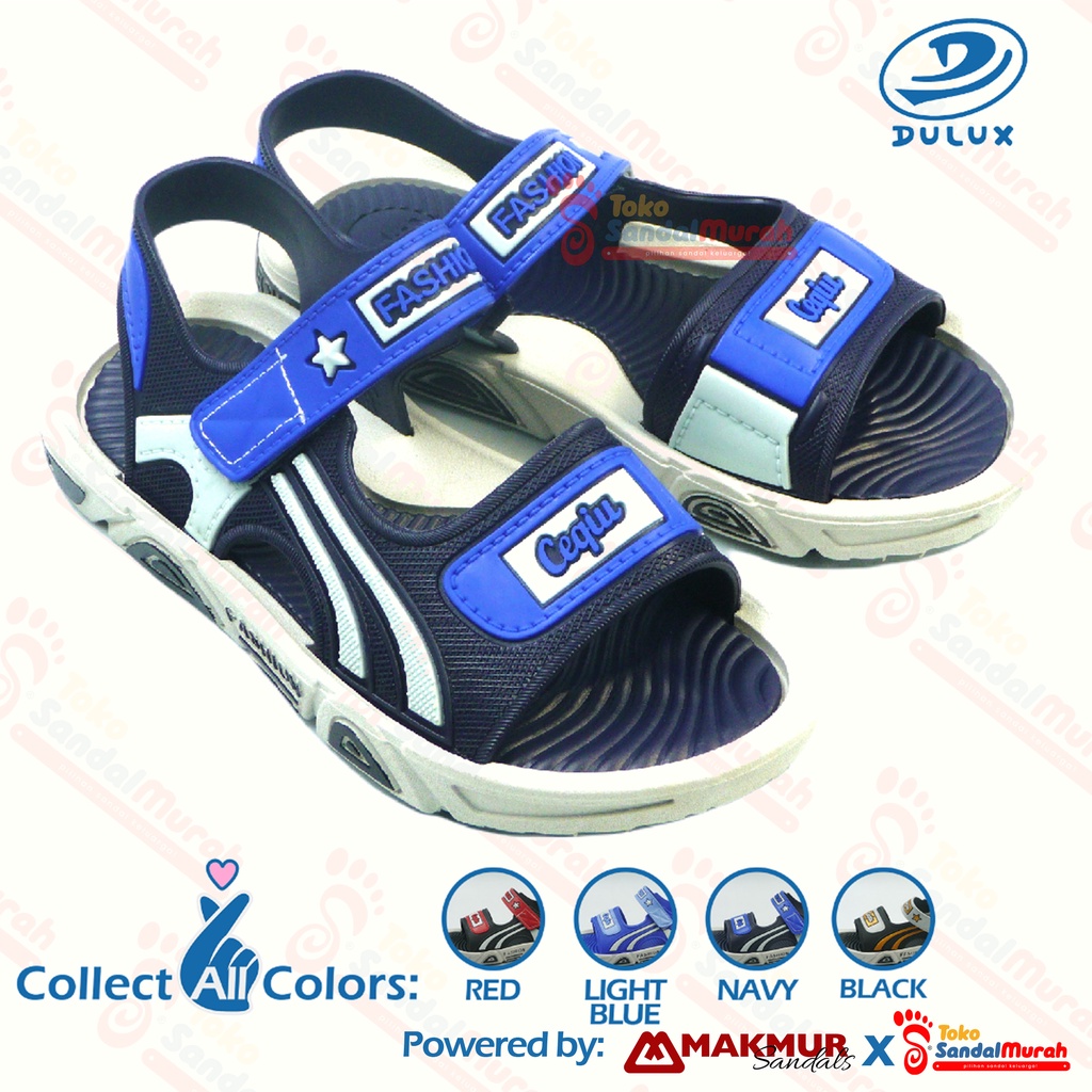 Toko Sendal Murah - Sandal Gunung Uk 30 - 35 / Sepatu Sandal Anak Laki Laki Perempuan / Sandal Fashion Kekinian / Sandal Sneaker Casual [Toko Sendal Murah CQ 095 C]