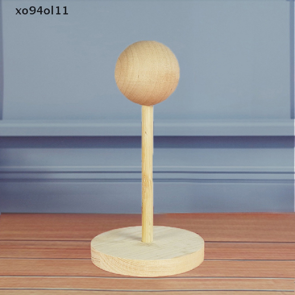 Xo Doll Wig Wood Stand Untuk Boneka Wig Boneka Rambut Display Holder Wood Stand Rack OL