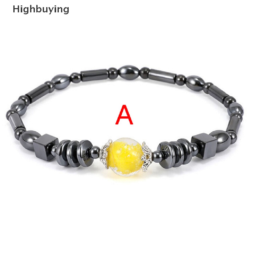 Hbid Batu Hematite Penurun Berat Badan Gelang Kaki Terapi Sehat Slimming Anklet Lady Glory