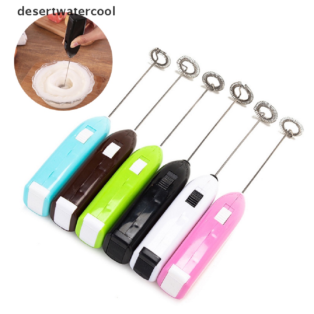 Deid Kocokan Kopi Susu Mixer Pengocok Telur Elektrik Frother Foamer Mini Handle Stirrer Martijn