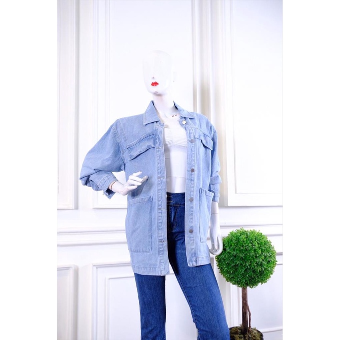 JAKET DENIM FASHION PREMIUM BAHAN PREMIUM BANGKOK BKK,3647