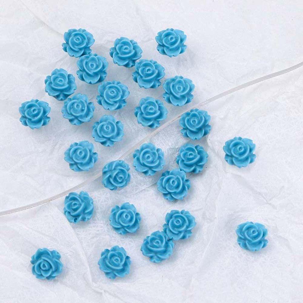 Needway Camelia Dekorasi Kuku Pesona Kuku 50 Pcs/set Resin Manikur Aksesoris Frosted Camelia Bunga Naill Art Drills