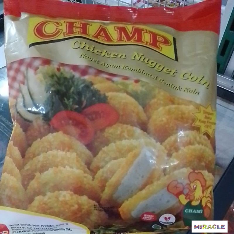 

Cham Chicken Nugget koin 500g