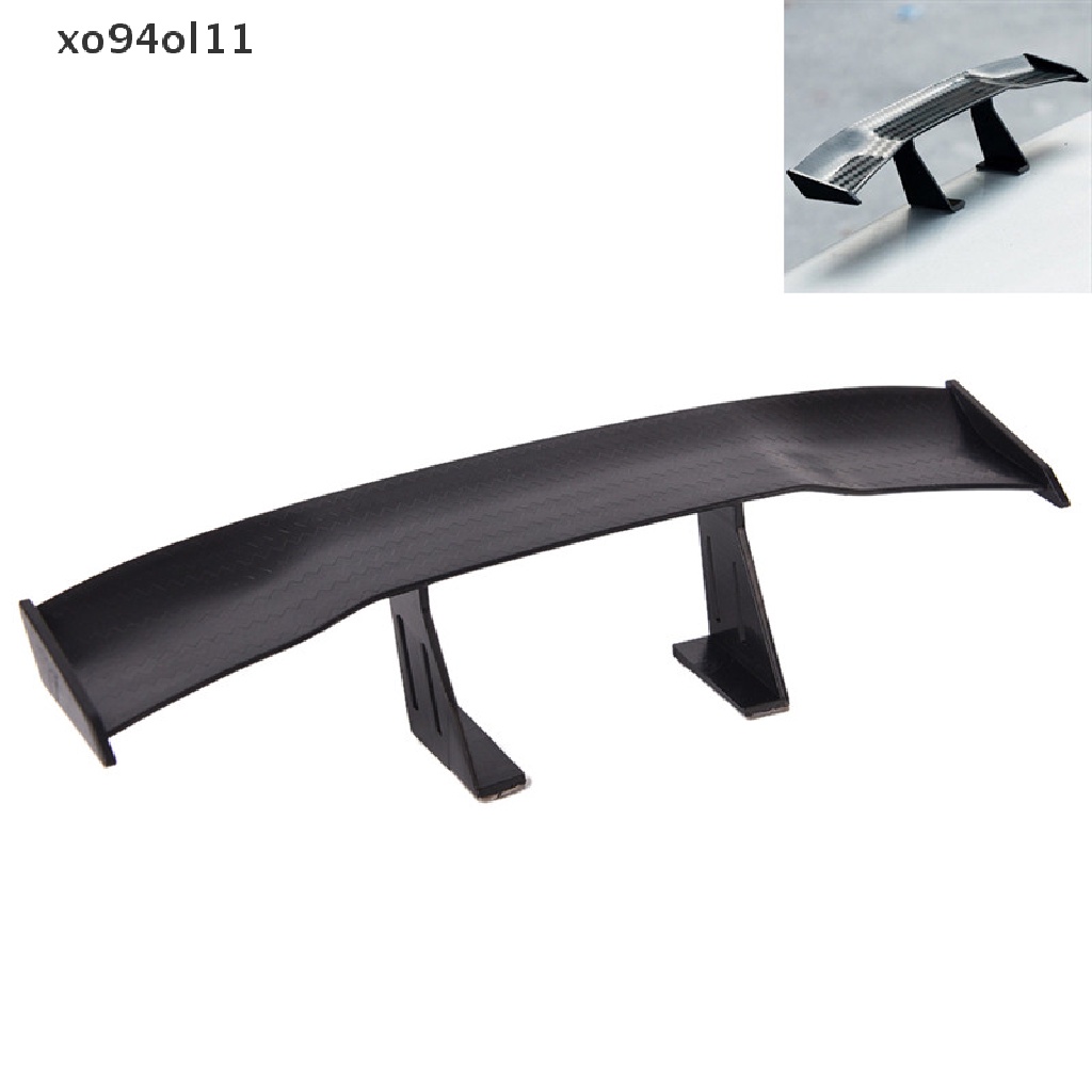 Xo Hot Universal Mini Spoiler Mobil Ekor Belakang Dekorasi Spoiler Wing Serat Karbon OL