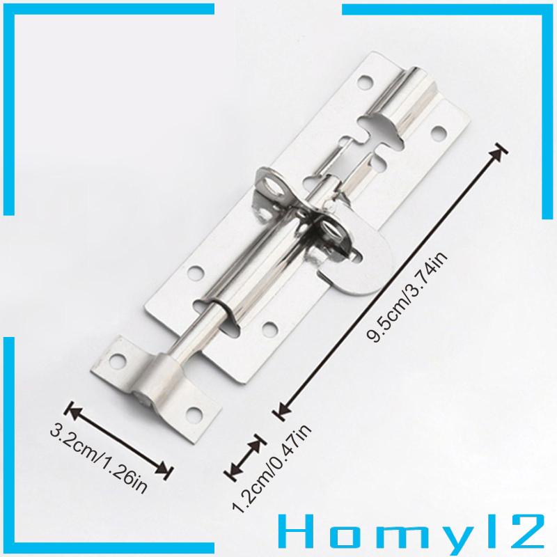 [HOMYL2] Door Latch Sliding Barrel Door Bolt Untuk Kennels Loker Kamar Mandi