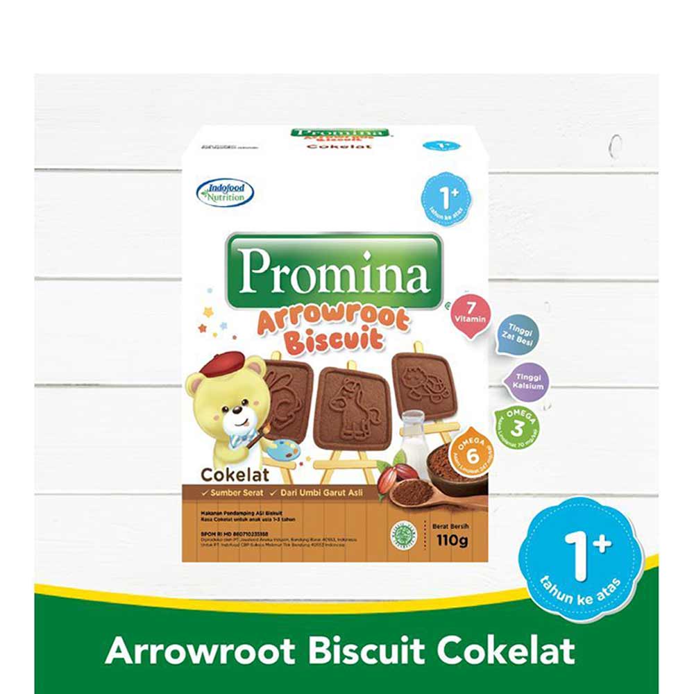 PROMINA Arrowroot 130gr / Promina Biskuit Anak Biskuit Bayi HALAL MPASI
