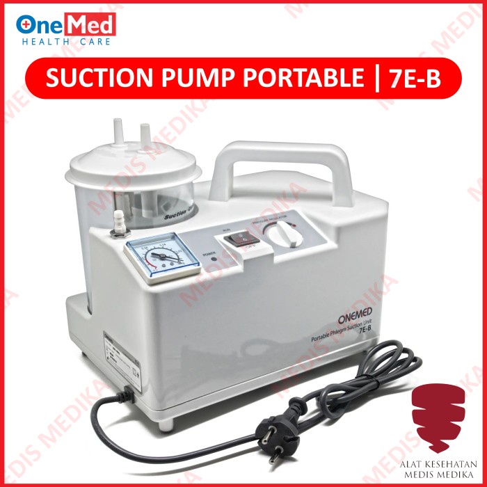 Suction Pump Baby Onemed 7E-B Alat Bantu Pernapasan Napas Nafas Pernafasan Sedot Dahak Portable Phlegm Unit