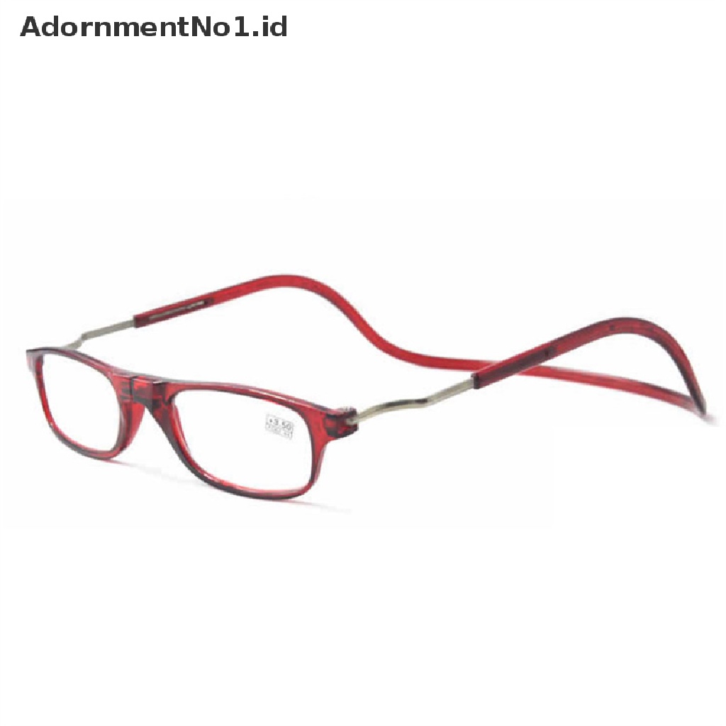 [AdornmentNo1] Kacamata Baca Magnet Gantung Adjustable Eyeglasses Front Click Connect Neck [ID]