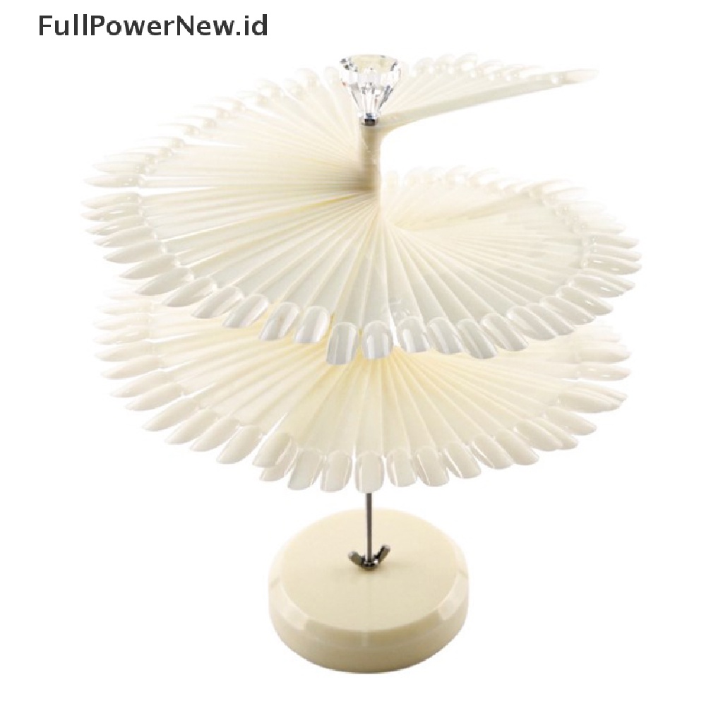 Power Nail Tips Display Stand Polish Warna Spiral Rotag 120warna Seni Goyang Rak ID