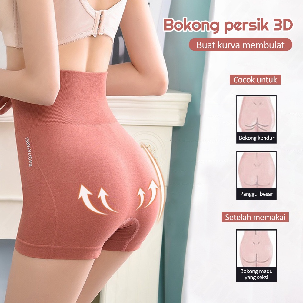 Lakoe Celana Korset Pinggang/Tinggi Legging Pendek Wanita/sport shorts Yoga Fitness/High Waist Boxer