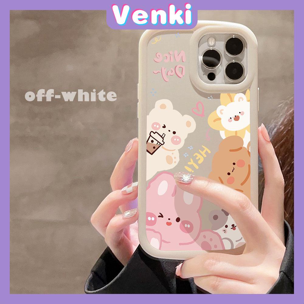 Case fo iPhone 11 Pro Max TPU Soft Case Frosted Bubble Case Black White Cute Cartoon Animals Camera Protection Shockproof For iPhone 14 13 12 11 Plus Pro Max 7 Plus X XR