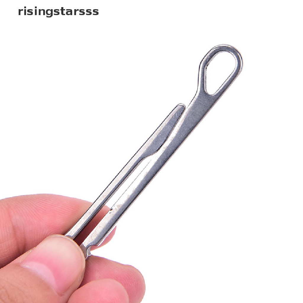 Rsid Span-new Kunci Klip Suspensi Saku Stainless steel Tools Keychain Load Holder Jelly