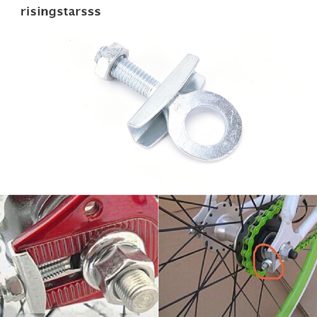 Rsid Span-new 4pcs Rantai Sepeda Tensioner Adjuster Untuk Gigi Tetap Single Speed Track Sepeda Jelly