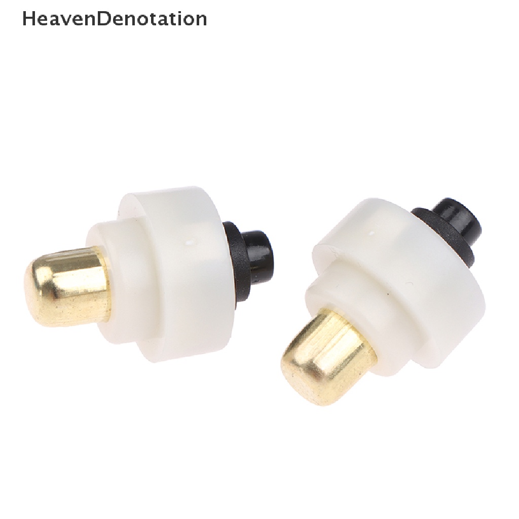 [HeavenDenotation] 2pcs 20mm Senter LED Push Button Switch ON/OFF Saklar Ekor Obor Listrik HDV