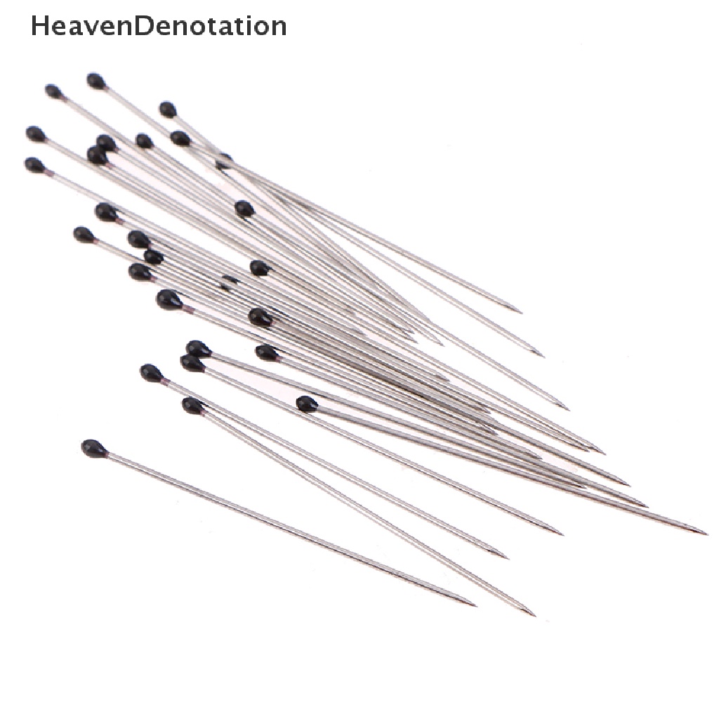 [HeavenDenotation] 100pcs Pin Serangga Spesimen Bahan Stainless Steel Untuk Lab Sekolah Entomoy HDV