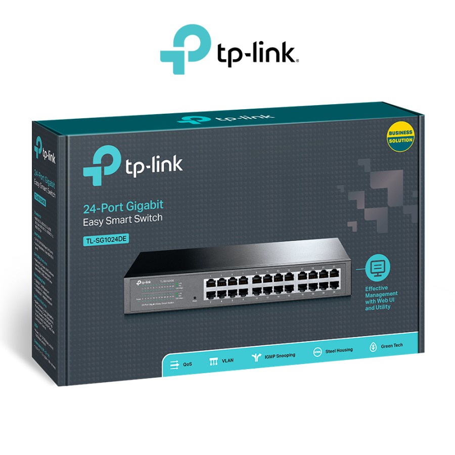 TP-LINK TL-SG1024DE 24-Port Gigabit Easy Smart Switch