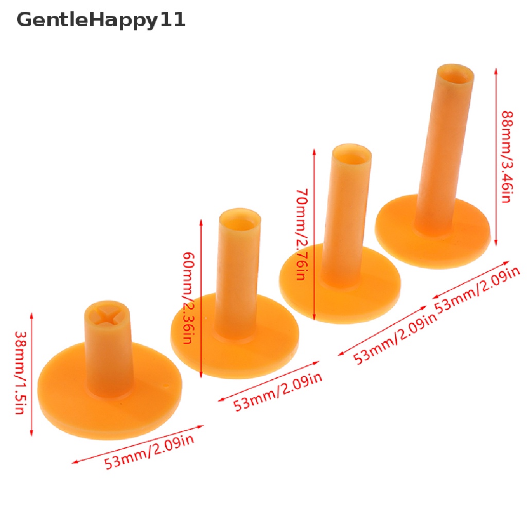 Gentlehappy Rubber Golf Tee Holders Untuk Latihan Golf38 60 70 85MM Golf Ball Accessorices id