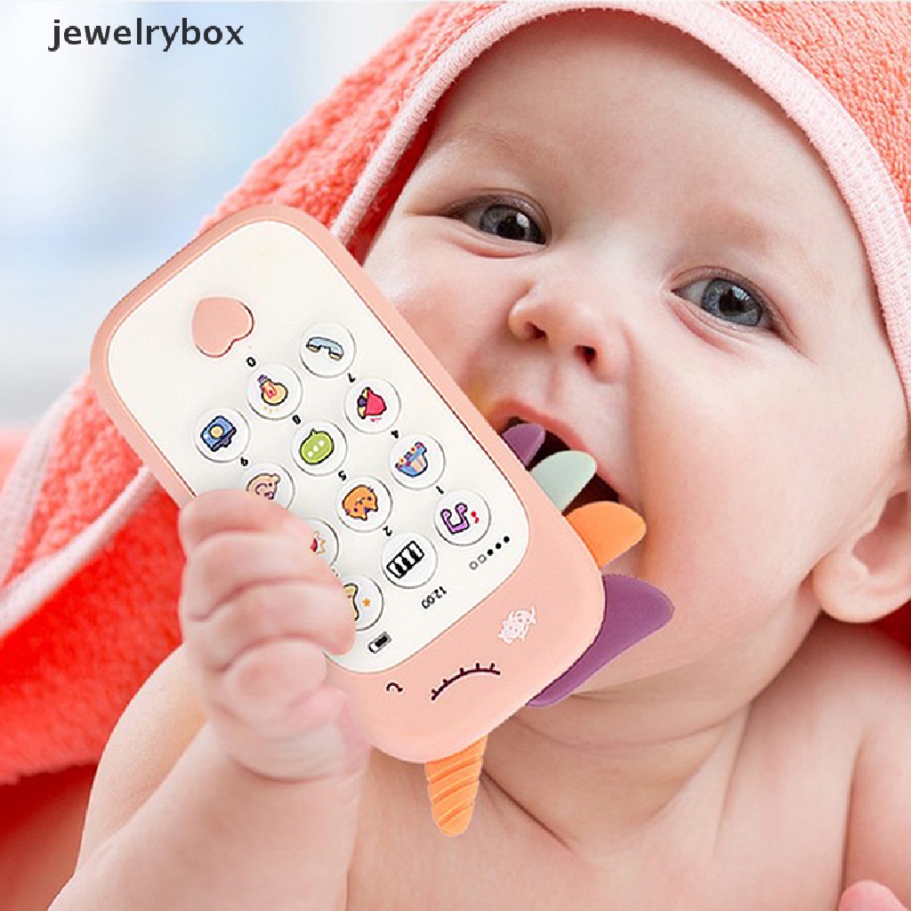 [jewelrybox] Telepon Bayi Mainan Telepon Musik Suara Mesin Untuk Anak-Anak Bayi Awal Butik