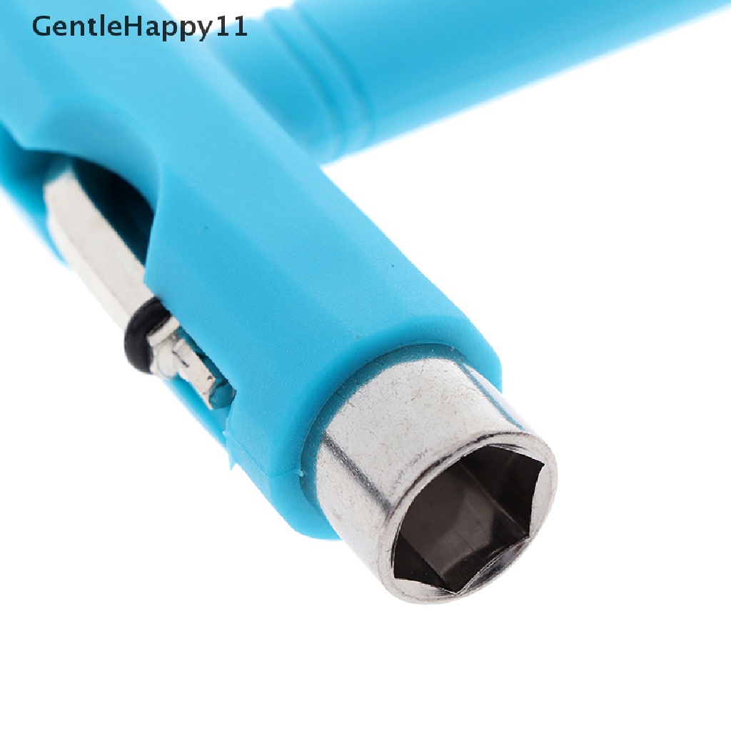 Gentlehappy 1PC T-type skateboard Alat Obeng Socket Skate T-Tool Kick Scooter Tool id