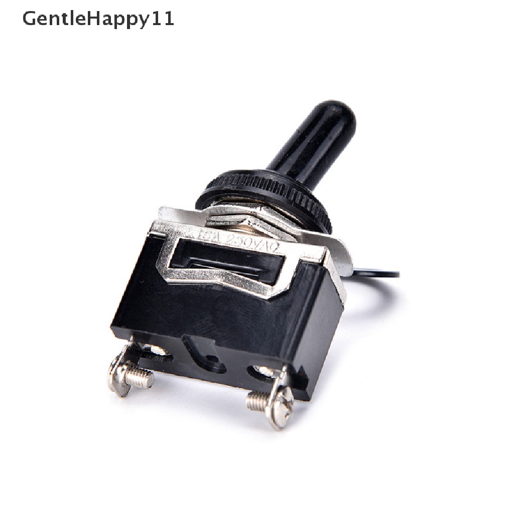 Gentlehappy SPST 2Pin Heavy Duty 20A 125V ON/OFF Rocker Toggle Switch Tahan Air Boot id