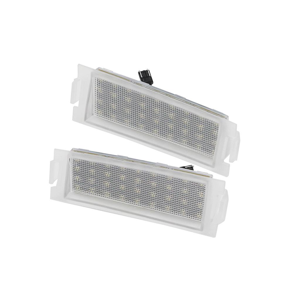 2pcs Lampu Plat Nomor Plat LED Putih Kecerahan Tinggi Lampu Untuk KIA Forte Koup 2009-2017