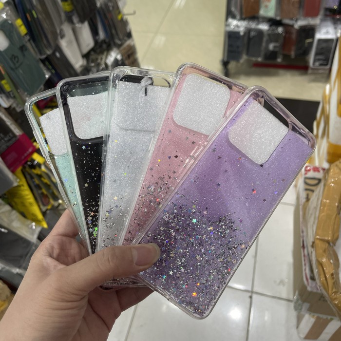 CASE GLITER POCO C40