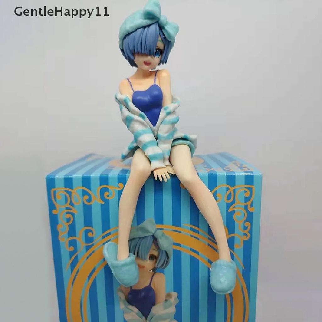 Gentlehappy Gambar Anime RE: Zero-Starg Life in Another World Ram Sitg Model Mainan PVC id