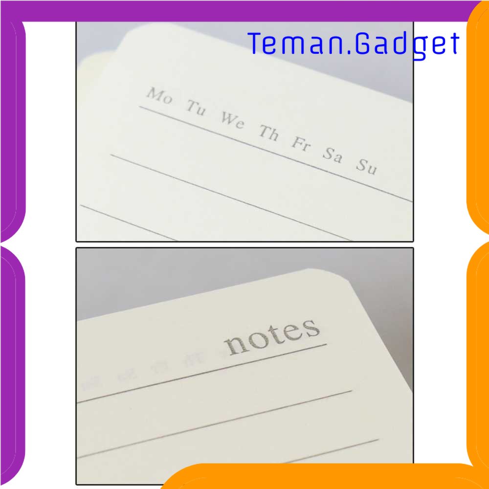 TG - ATK Tlevino Buku Catatan Kerja Notebooks Cover Kulit Kertas A5 - CW-5025