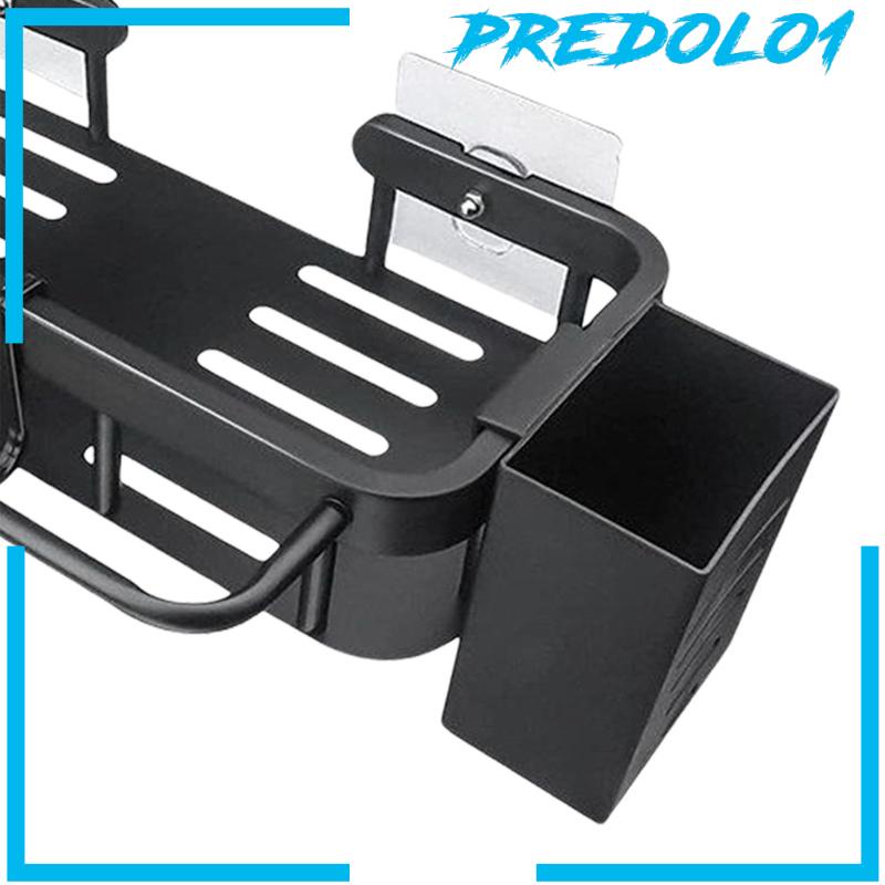 [Predolo1] Sink Caddy Utensil Storage Holder Tempat Dispenser Sabun Tempel Dinding Atau Wastafel