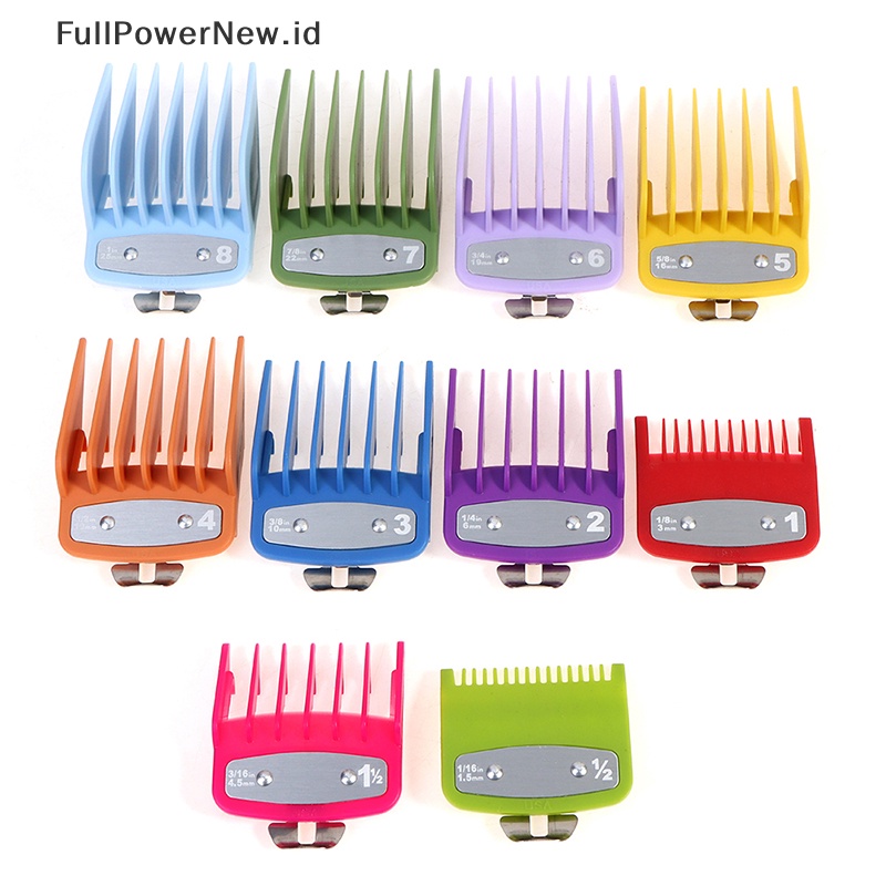 Power 8pcs Universal Hair Clipper Guard Untuk Clipper Rambut Salon Sisir Hair Cutg ID